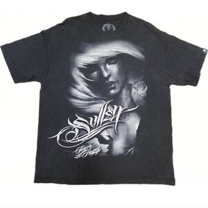 Men's‎ Black Graphic T-Shirt